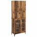 Bufet Pe perete Lemn Vechi 69,5 x 34 x 180 cm Lemn compozit - WALTI WALTI