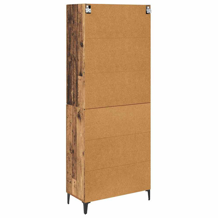 Bufet Pe perete Lemn Vechi 69,5 x 34 x 180 cm Lemn compozit - WALTI WALTI