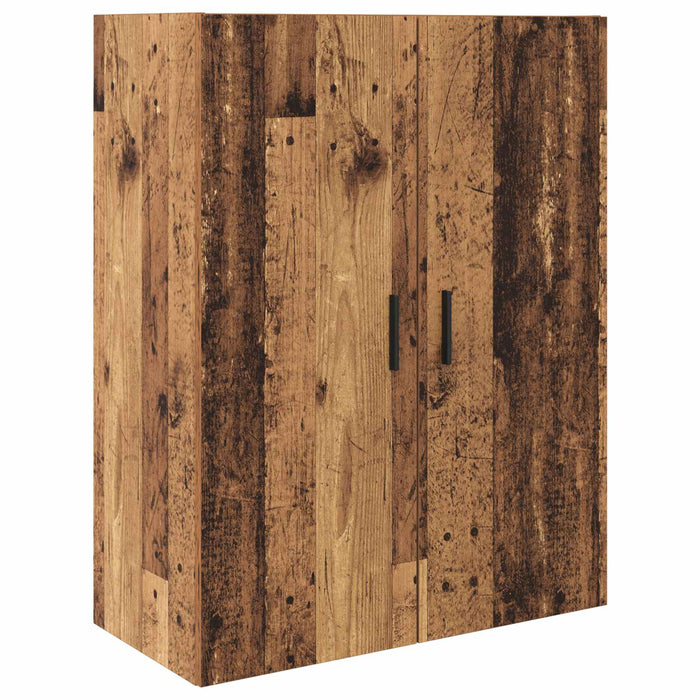 Bufet Lemn Vechi 69,5 x 34 x 180 cm Lemn Stratificat și Sticlă - WALTI WALTI