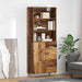 Bufet cu sertar Lemn Vechi 69,5 x 32,5 x 180 cm Lemn compozit - WALTI WALTI