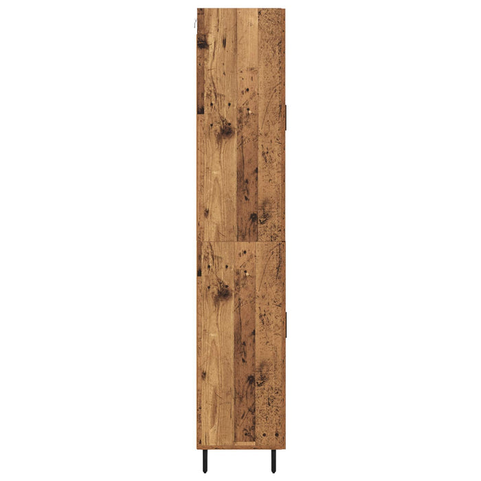 Bufet cu sertar 2 pcs Lemn vechi Lemn compozit - WALTI WALTI