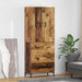 Bufet Pe perete Lemn Vechi 69,5 x 34 x 180 cm Lemn compozit - WALTI WALTI
