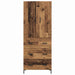 Bufet Pe perete Lemn Vechi 69,5 x 34 x 180 cm Lemn compozit - WALTI WALTI