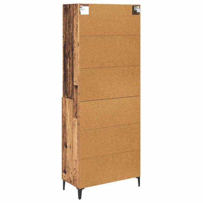 Bufet cu sertar Lemn Vechi 69,5 x 34 x 180 cm Lemn compozit - WALTI WALTI