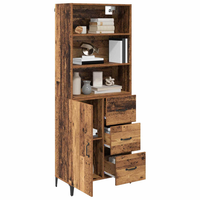 Bufet cu sertar Lemn Vechi 69,5 x 34 x 180 cm Lemn compozit - WALTI WALTI