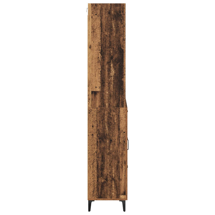 Bufet cu sertar Lemn Vechi 69,5 x 34 x 180 cm Lemn compozit - WALTI WALTI