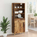 Bufet cu sertar Lemn Vechi 69,5 x 32,5 x 180 cm Lemn compozit - WALTI WALTI