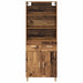 Bufet cu sertar Lemn Vechi 69,5 x 32,5 x 180 cm Lemn compozit - WALTI WALTI