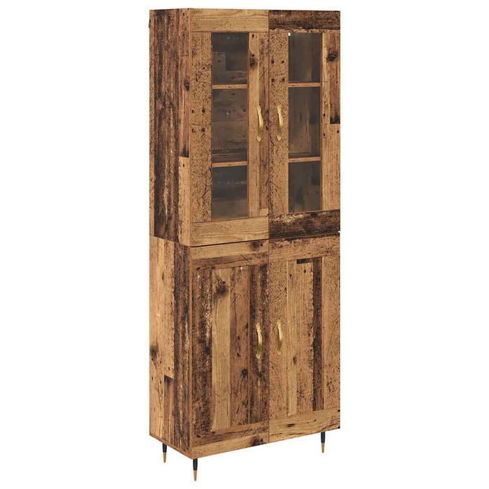 Bufet 2 pcs Lemn vechi Lemn compozit - WALTI WALTI