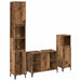 Set de mobilier pentru baie 3 pcs Lemn vechi Lemn compozit - WALTI WALTI