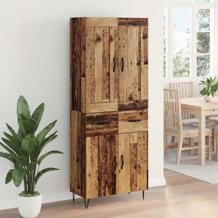 Bufet cu sertar Lemn Vechi 69,5 x 34 x 180 cm Lemn compozit - WALTI WALTI