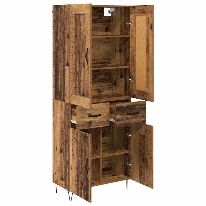 Bufet cu sertar Lemn Vechi 69,5 x 34 x 180 cm Lemn compozit - WALTI WALTI