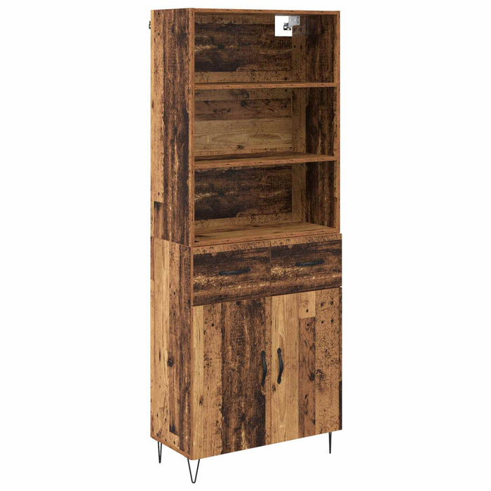 Bufet cu sertar Lemn vechi 69,5 x 34 x 180 cm Lemn compozit - WALTI WALTI