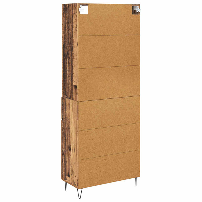 Bufet cu sertar Lemn vechi 69,5 x 34 x 180 cm Lemn compozit - WALTI WALTI
