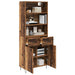 Bufet cu sertar Lemn vechi 69,5 x 34 x 180 cm Lemn compozit - WALTI WALTI