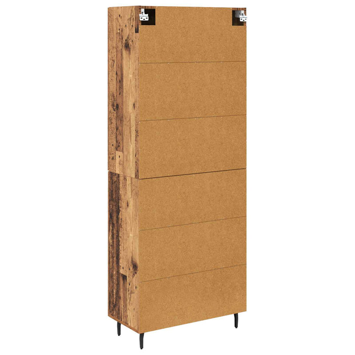 Bufet 2 pcs Lemn Vechi Lemn compozit - WALTI WALTI
