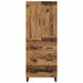 Bufet Lemn vechi 69,5 x 34 x 180 cm Lemn compozit - WALTI WALTI