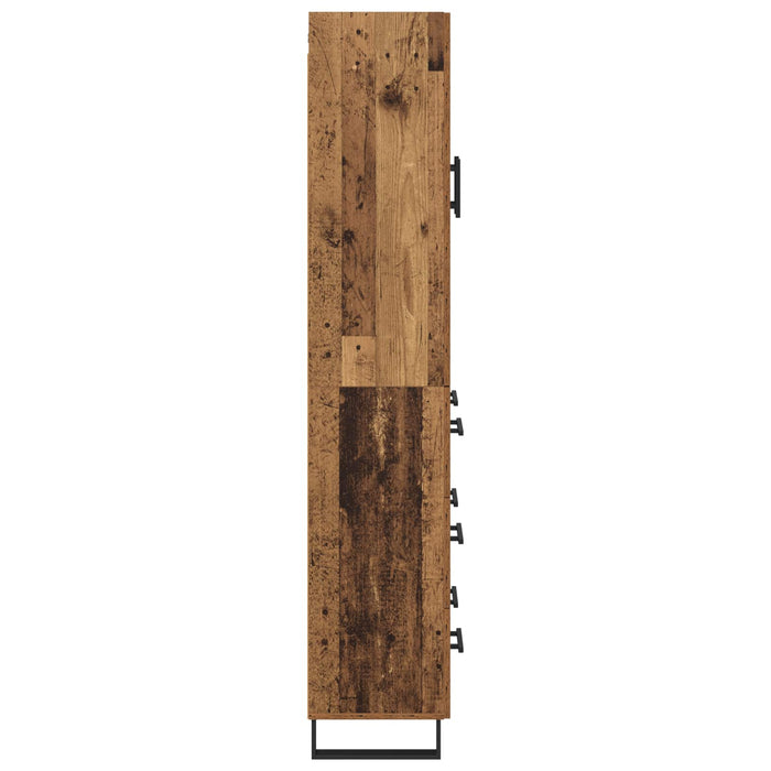 Bufet Lemn vechi 69,5 x 34 x 180 cm Lemn compozit - WALTI WALTI