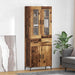 Bufet cu sertar 2 pcs Lemn vechi Lemn compozit - WALTI WALTI