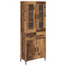 Bufet cu sertar 2 pcs Lemn vechi Lemn compozit - WALTI WALTI