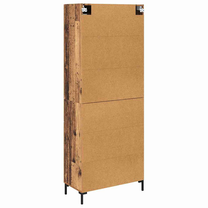 Bufet cu sertar 2 pcs Lemn vechi Lemn compozit - WALTI WALTI