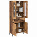 Bufet cu sertar 2 pcs Lemn vechi Lemn compozit - WALTI WALTI