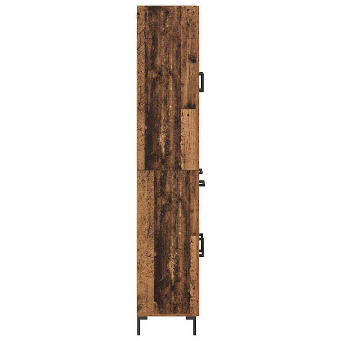 Bufet cu sertar 2 pcs Lemn vechi Lemn compozit - WALTI WALTI
