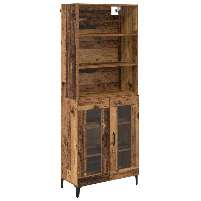 Bufet Lemn Vechi 69,5 x 34 x 180 cm Lemn compozit - WALTI WALTI