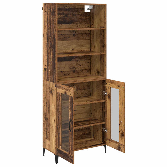 Bufet Lemn Vechi 69,5 x 34 x 180 cm Lemn compozit - WALTI WALTI