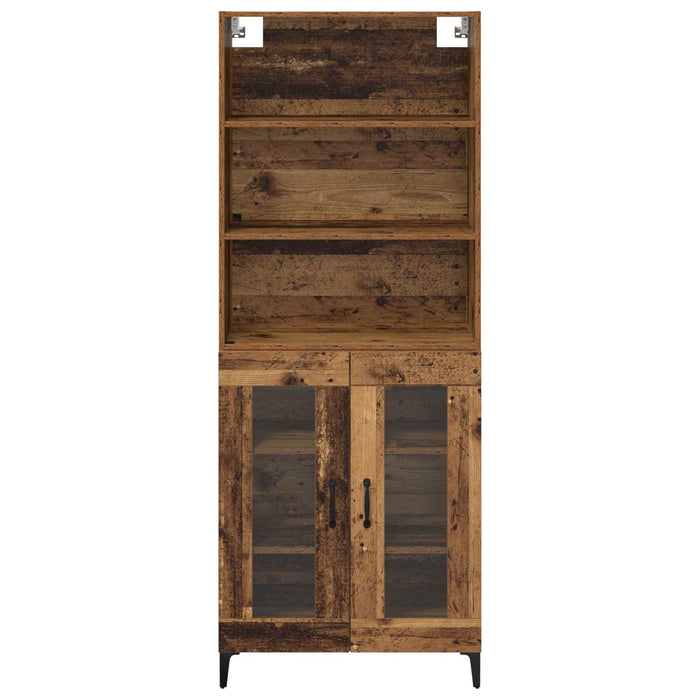 Bufet Lemn Vechi 69,5 x 34 x 180 cm Lemn compozit - WALTI WALTI