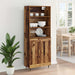 Bufet Lemn Vechi 69,5 x 34 x 180 cm Lemn compozit - WALTI WALTI