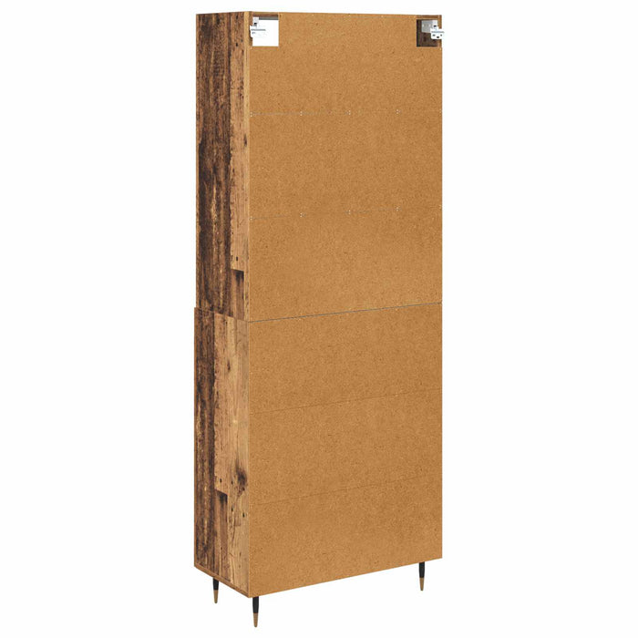 Bufet Lemn Vechi 69,5 x 34 x 180 cm Lemn compozit - WALTI WALTI