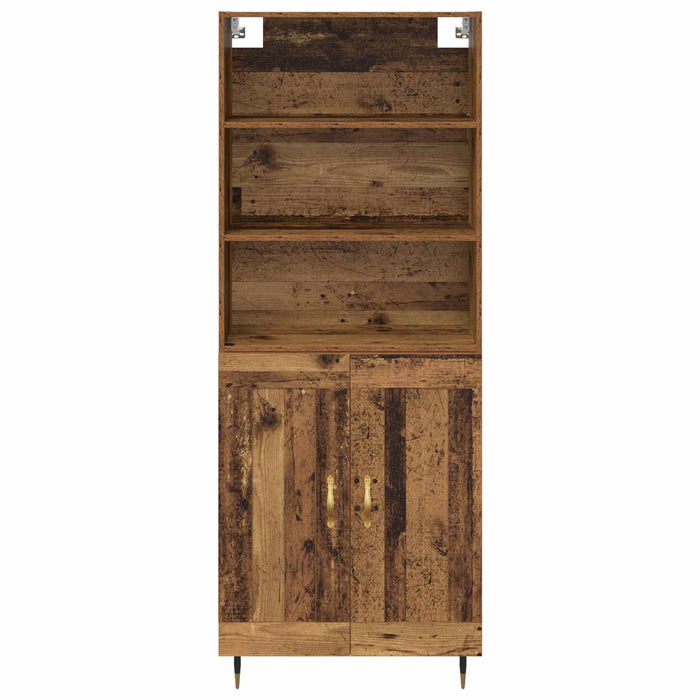 Bufet Lemn Vechi 69,5 x 34 x 180 cm Lemn compozit - WALTI WALTI