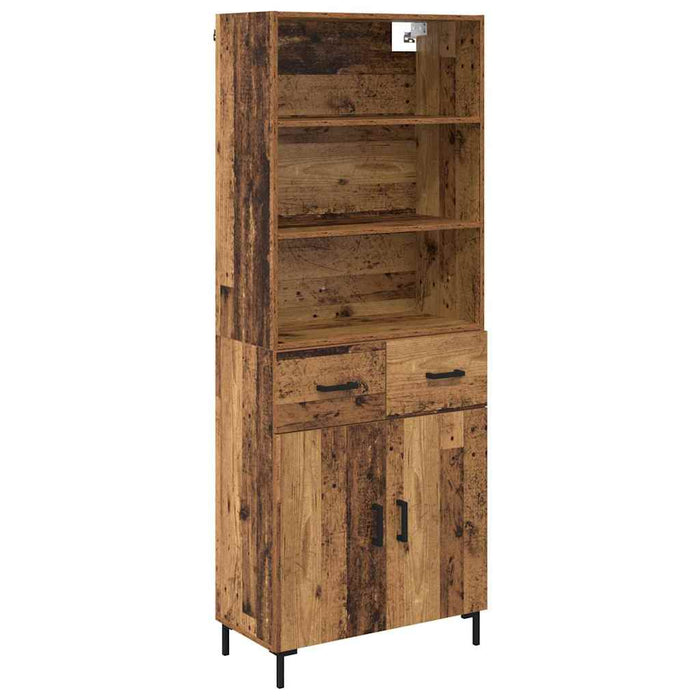 Bufet cu sertar Lemn vechi 69,5 x 34 x 180 cm Lemn compozit - WALTI WALTI