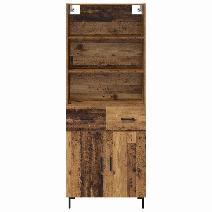 Bufet cu sertar Lemn vechi 69,5 x 34 x 180 cm Lemn compozit - WALTI WALTI