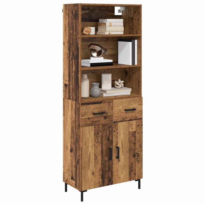 Bufet cu sertar Lemn vechi 69,5 x 34 x 180 cm Lemn compozit - WALTI WALTI