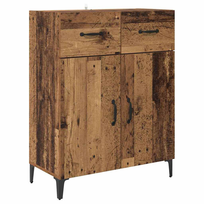 Bufet Pe perete Lemn Vechi 69,5 x 34 x 180 cm Lemn compozit - WALTI WALTI