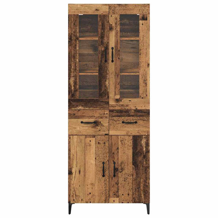 Bufet Pe perete Lemn Vechi 69,5 x 34 x 180 cm Lemn compozit - WALTI WALTI