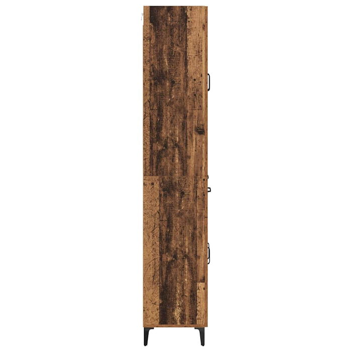 Bufet Pe perete Lemn Vechi 69,5 x 34 x 180 cm Lemn compozit - WALTI WALTI