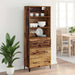 Bufet cu sertar Lemn Vechi 69,5 x 34 x 180 cm Lemn compozit - WALTI WALTI