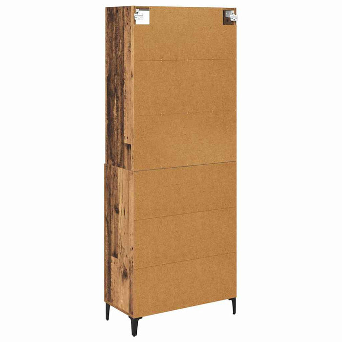 Bufet cu sertar Lemn Vechi 69,5 x 34 x 180 cm Lemn compozit - WALTI WALTI