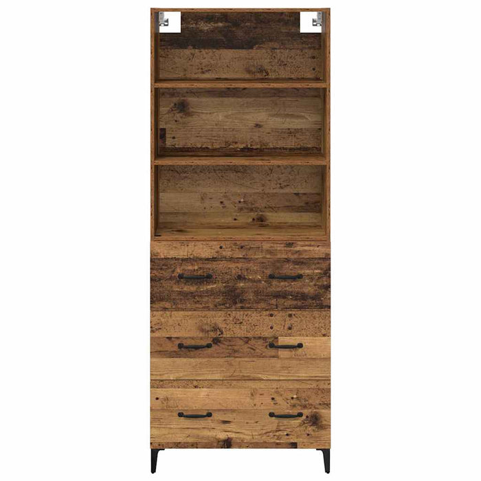 Bufet cu sertar Lemn Vechi 69,5 x 34 x 180 cm Lemn compozit - WALTI WALTI