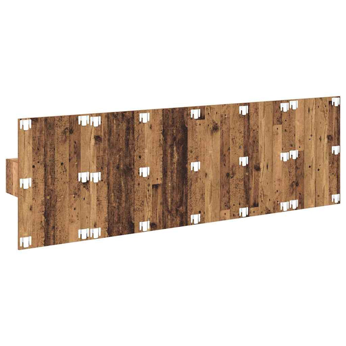 Tăblie cu Noptieră cu sertar 3 pcs Lemn Vechi Lemn compozit - WALTI WALTI