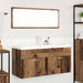 Dulap de Baie Lemn Vechi 100 x 38,5 x 46 cm Lemn compozit - WALTI WALTI