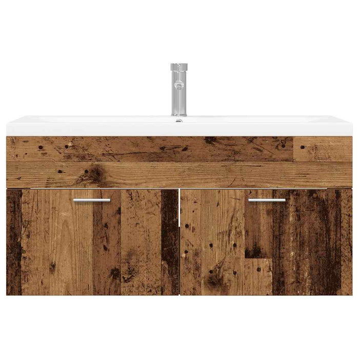 Dulap de Baie Lemn Vechi 100 x 38,5 x 46 cm Lemn compozit - WALTI WALTI
