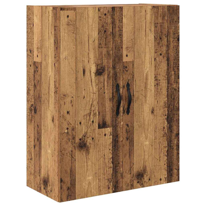 Bufet cu sertar 2 pcs Lemn vechi Lemn tehnic și sticlă - WALTI WALTI