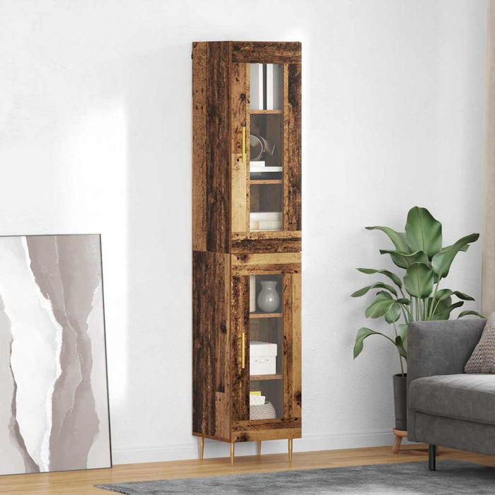 Bufet Lemn Vechi 34,5 x 34 x 180 cm Lemn compozit - WALTI WALTI