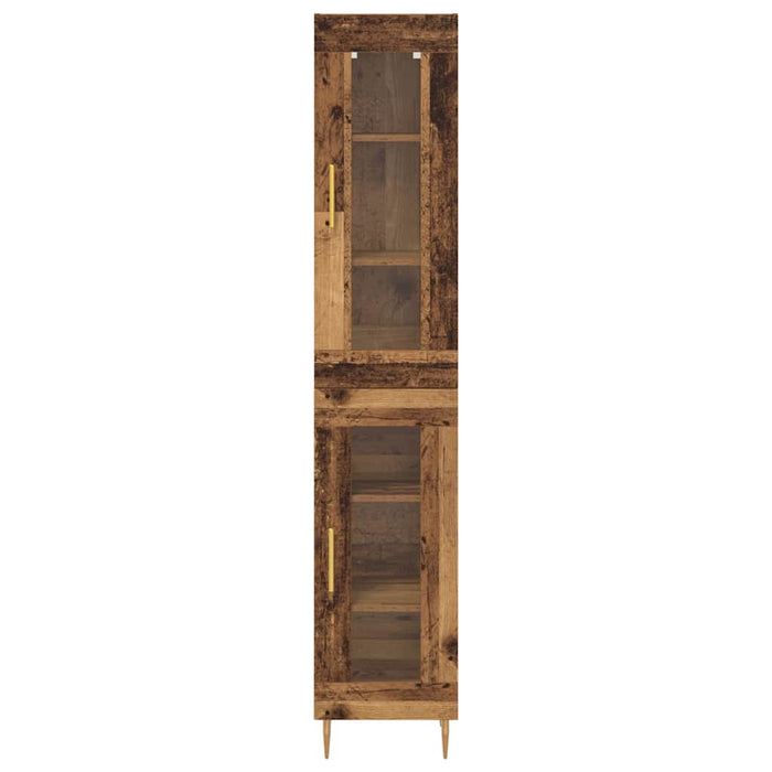Bufet Lemn Vechi 34,5 x 34 x 180 cm Lemn compozit - WALTI WALTI
