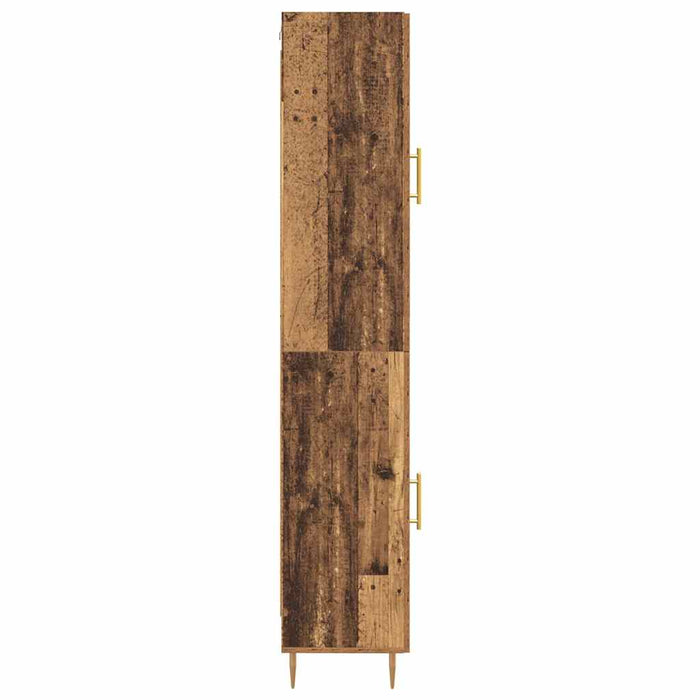 Bufet Lemn Vechi 34,5 x 34 x 180 cm Lemn compozit - WALTI WALTI