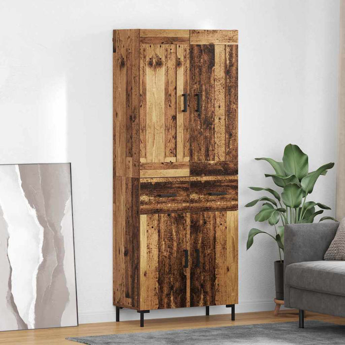 Bufet cu sertar Lemn Vechi 69,5 x 34 x 180 cm Lemn compozit - WALTI WALTI